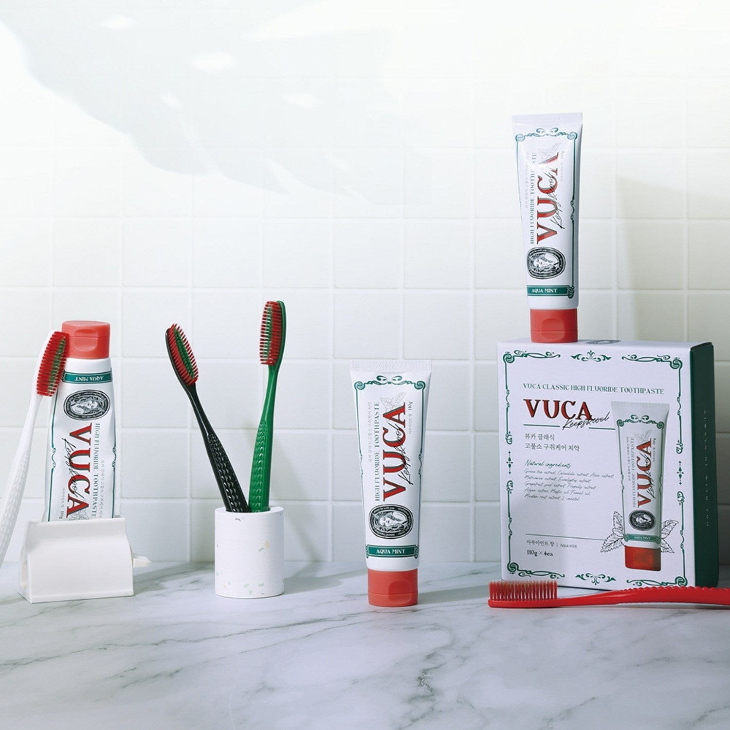 Our Korean toothpaste 
