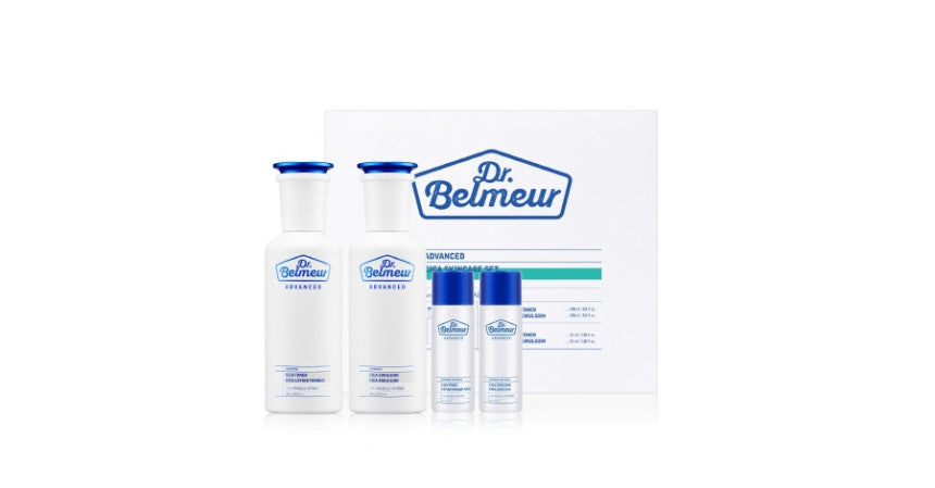 Dr.Belmeur Advanced Cica Skincare Set (Toner 150ml + Emulsion 150ml)