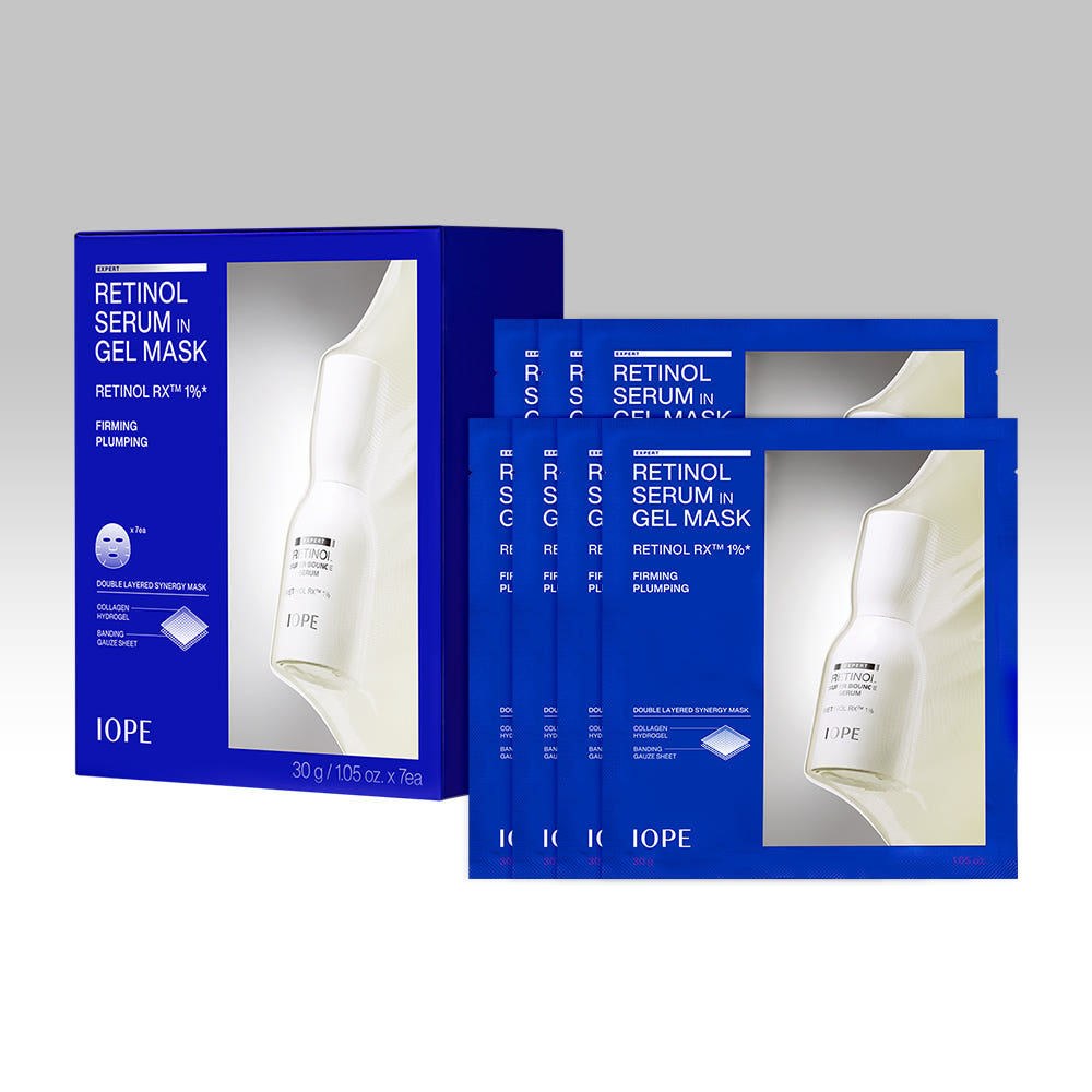 IOPE Retinol Serum In Gel Mask 30g*7ea