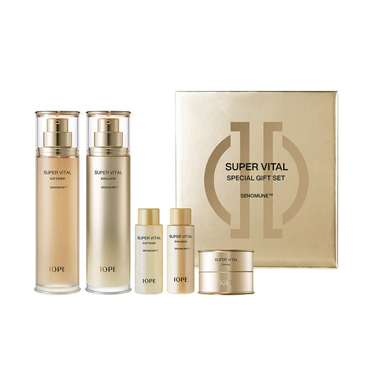 IOPE Super Vital Emulsion + Softner Set
