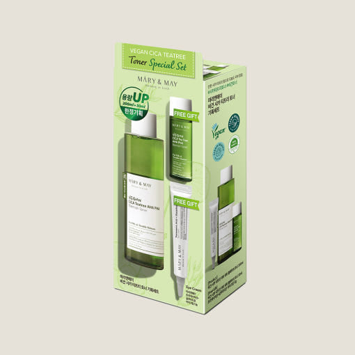 [MARY & MAY] Vegan Cica Teatree Toner Special SET