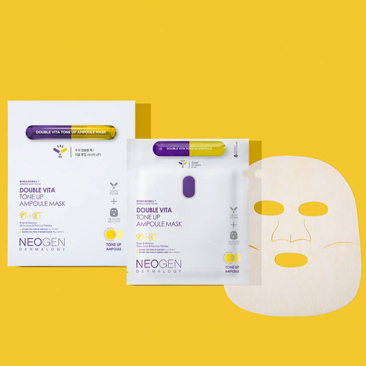 NEOGEN Dermalogy Double Vita Tone Up Ampoule Mask 30g X 5ea