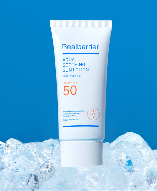 [Real Barrier] Aqua Soothing Sun Lotion SPF50+ PA++++ 50ml