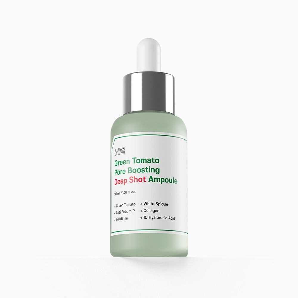 SUNGBOON EDITOR Green Tomato Pore Boosting Deep Shot Ampoule 30ml