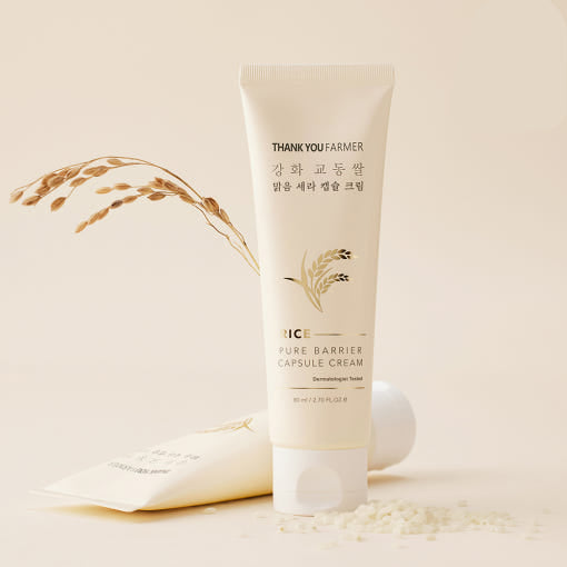 [THANK YOU FARMER] Rice Pure Barrier Capsule Cream 80ml